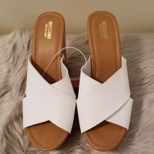 Pick 3 for $22 White Wedge Heel